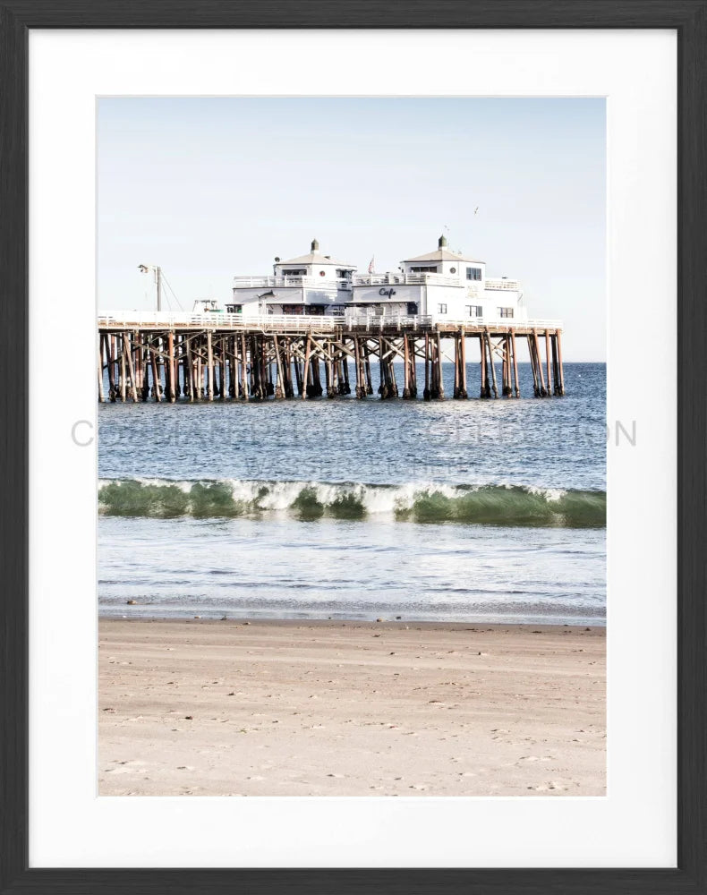 Poster Kalifornien Malibu Beach ’Pier’ K87 - Wandbilder