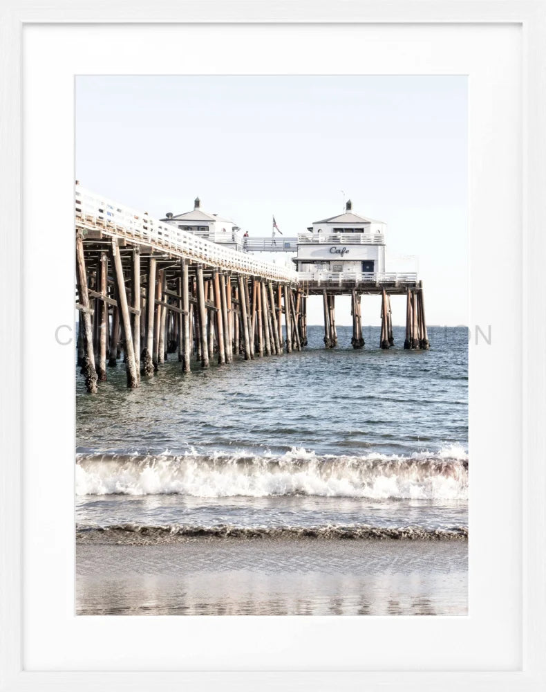 Poster Kalifornien Malibu Beach ’Pier’ K90 - Wandbilder