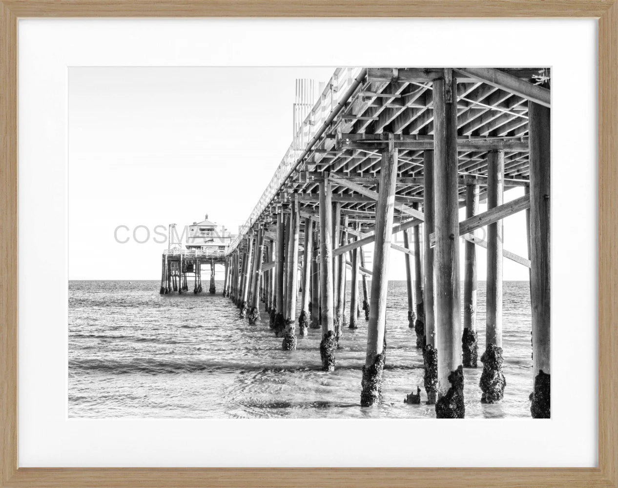 Poster Kalifornien Malibu Beach ’Pier’ K91 - Wandbilder