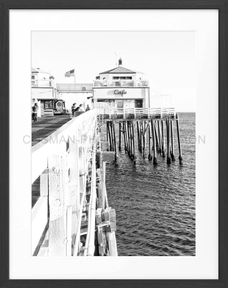 Poster Kalifornien Malibu Beach ’Pier’ K96 - Wandbilder