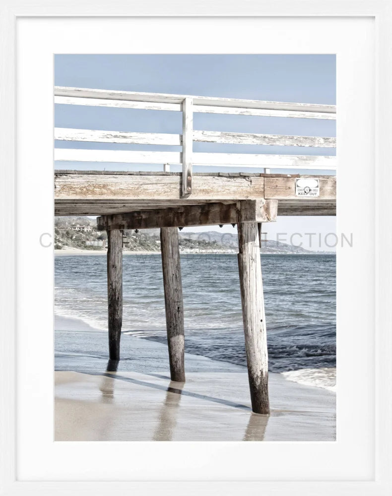 Poster Kalifornien Malibu ’Pier’ K68 - Wandbilder