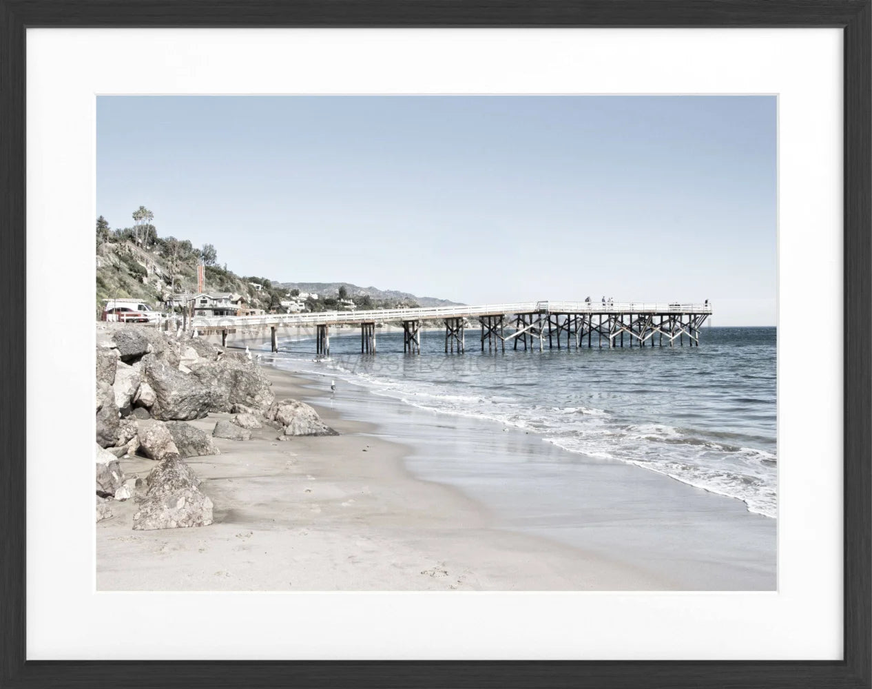 Poster Kalifornien Malibu ’Pier’ K71 - Wandbilder