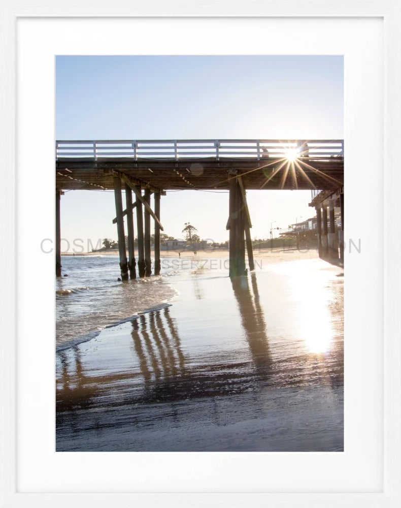 Poster Kalifornien Malibu ’Pier’ K92 - Wandbilder