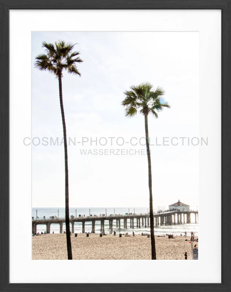 Poster Kalifornien Manhattan Beach K186 - Wandbilder