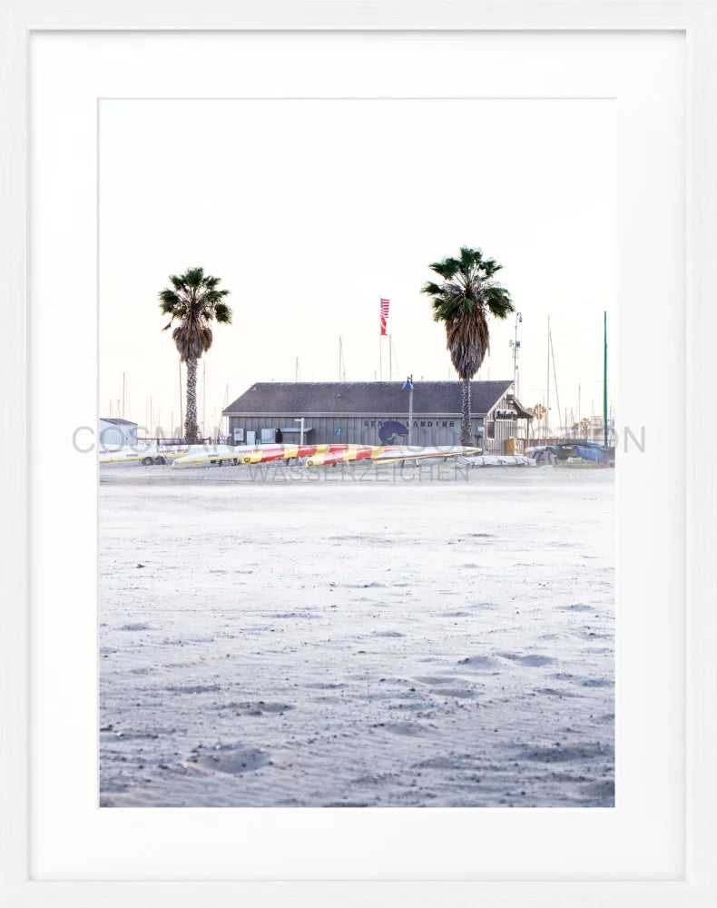 Poster Kalifornien Santa Barbara ’Beach’ K23 - Wandbilder