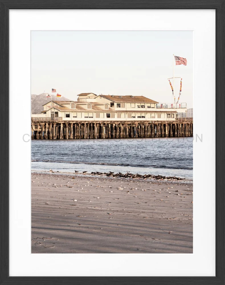 Poster Kalifornien Santa Barbara ’Pier’ K19 - Wandbilder