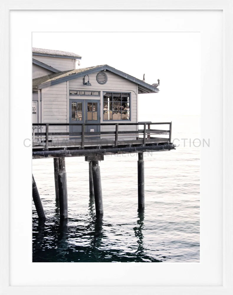 Poster Kalifornien Santa Barbara ’Pier’ K27 - Wandbilder