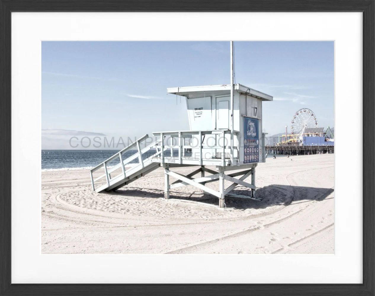 Poster Kalifornien Santa Monica ’Beach Lifeguard’ K109