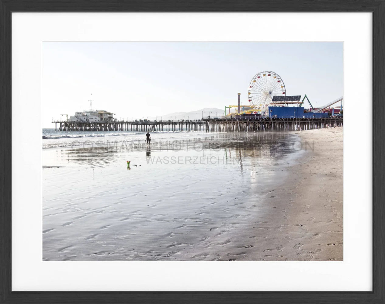 Poster Kalifornien Santa Monica ’Pier’ K132 - Wandbilder