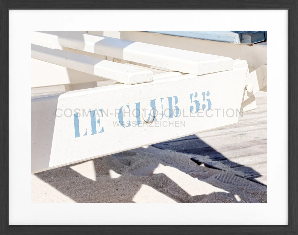 Poster ’Le Club 55’ Saint Tropez ST41 - Wandbilder