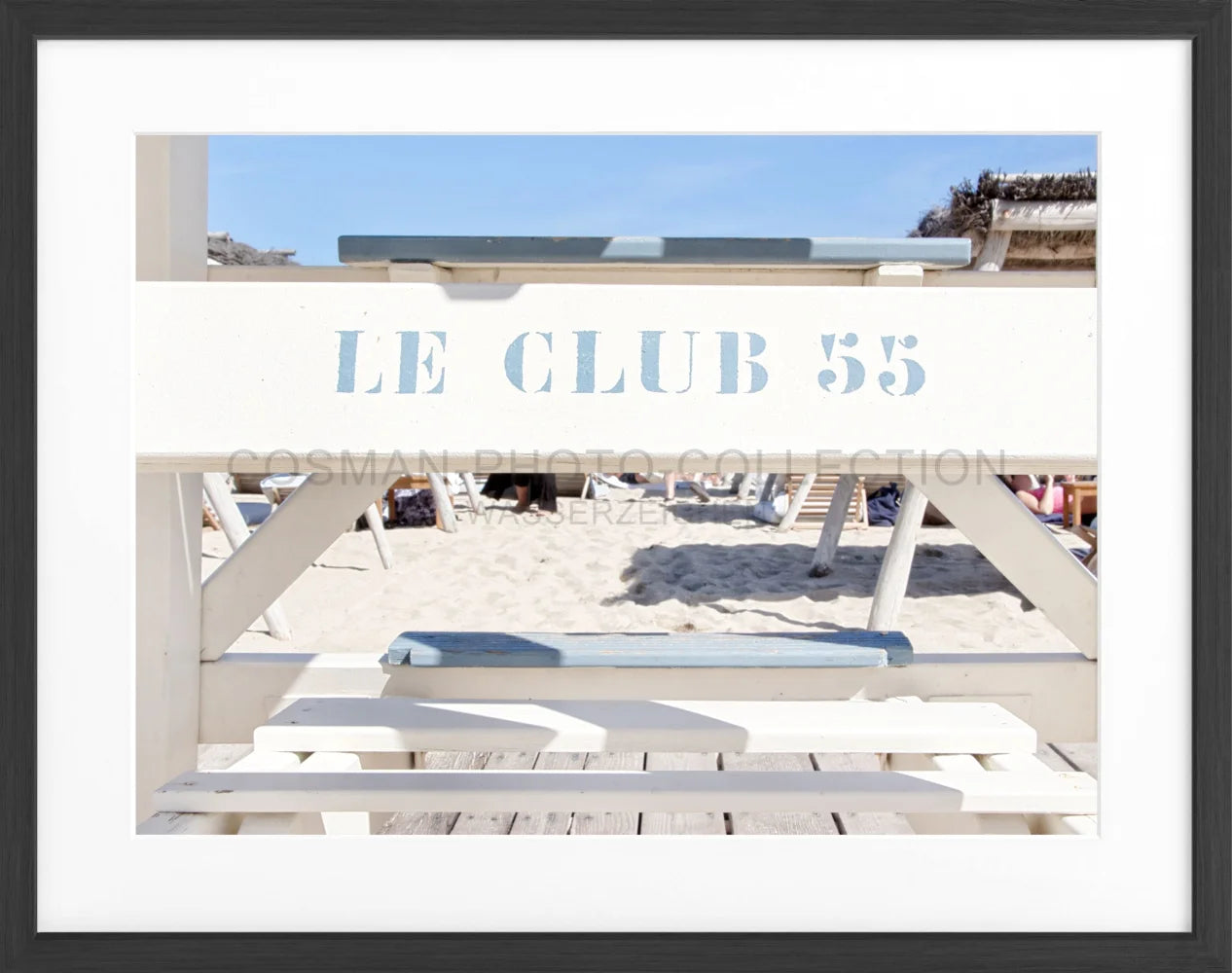 Poster ’Le Club 55’ Saint Tropez ST42 - Wandbilder