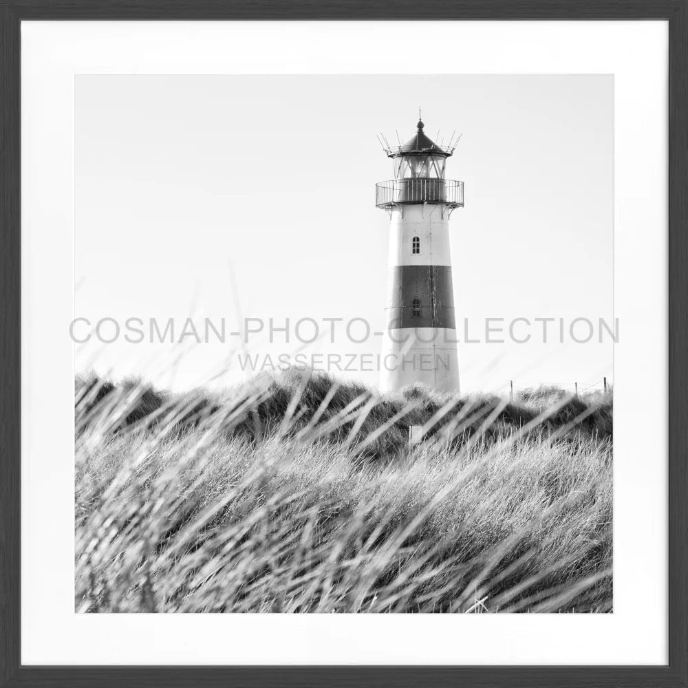 Poster ’Leuchtturm List’ Sylt SY71Q - Wandbilder