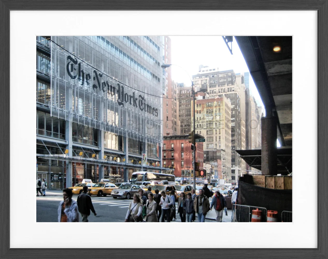 Poster New York ’New York Times’ NY62 - Wandbilder