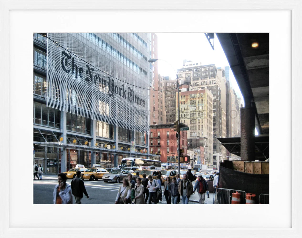 Poster New York ’New York Times’ NY62 - Wandbilder