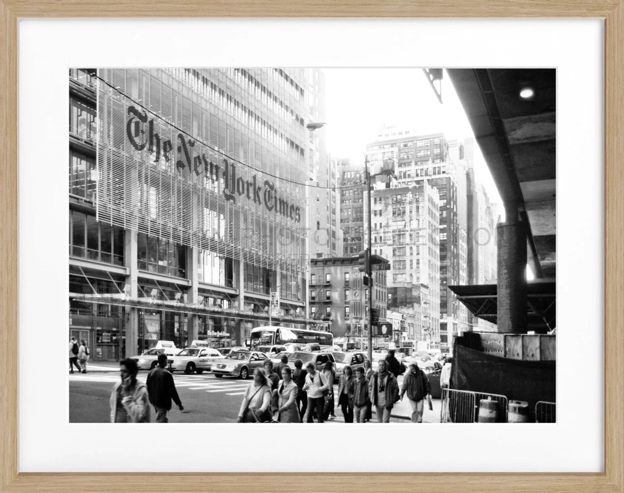 Poster New York ’New York Times’ NY62 - Wandbilder