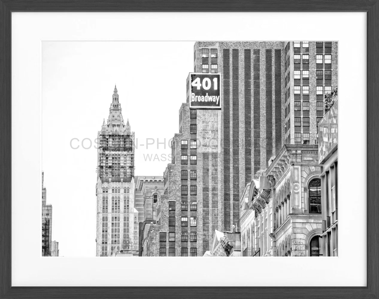 Poster New York ’Woolworth Building’ NY90 - Wandbilder