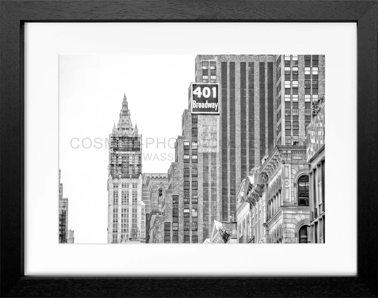 Poster New York ’Woolworth Building’ NY90 - Wandbilder