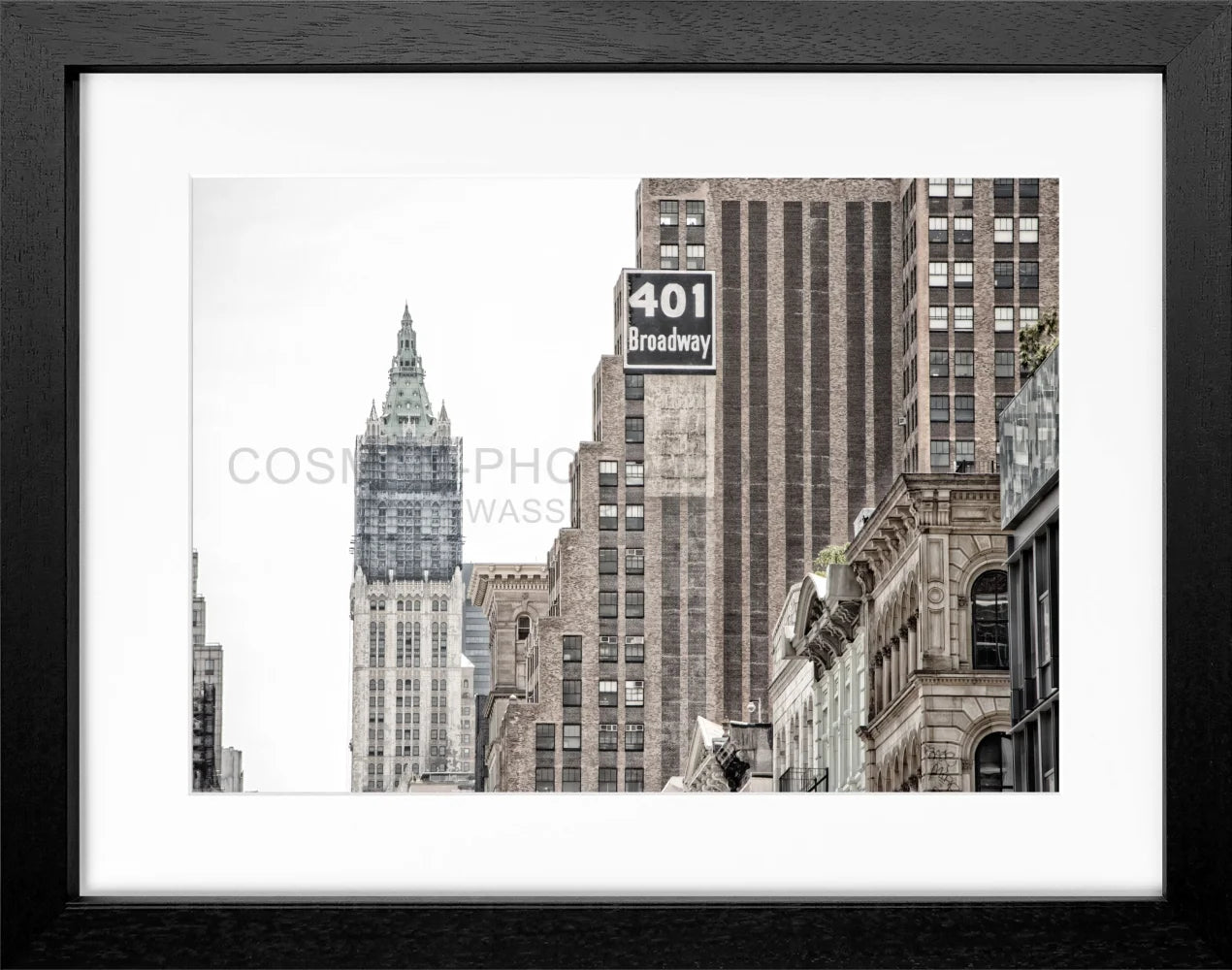 Poster New York ’Woolworth Building’ NY90 - Wandbilder