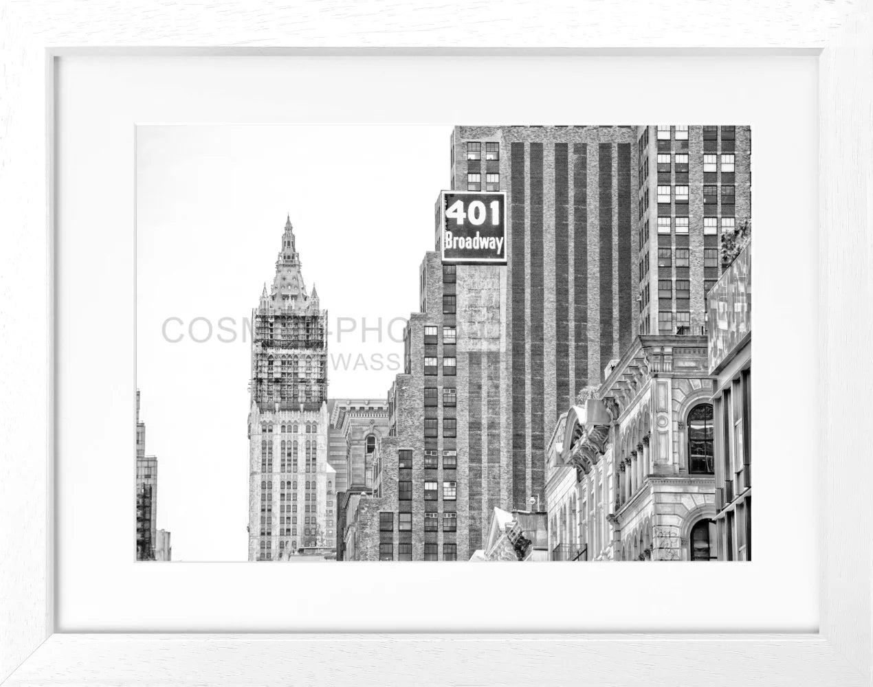 Poster New York ’Woolworth Building’ NY90 - Wandbilder