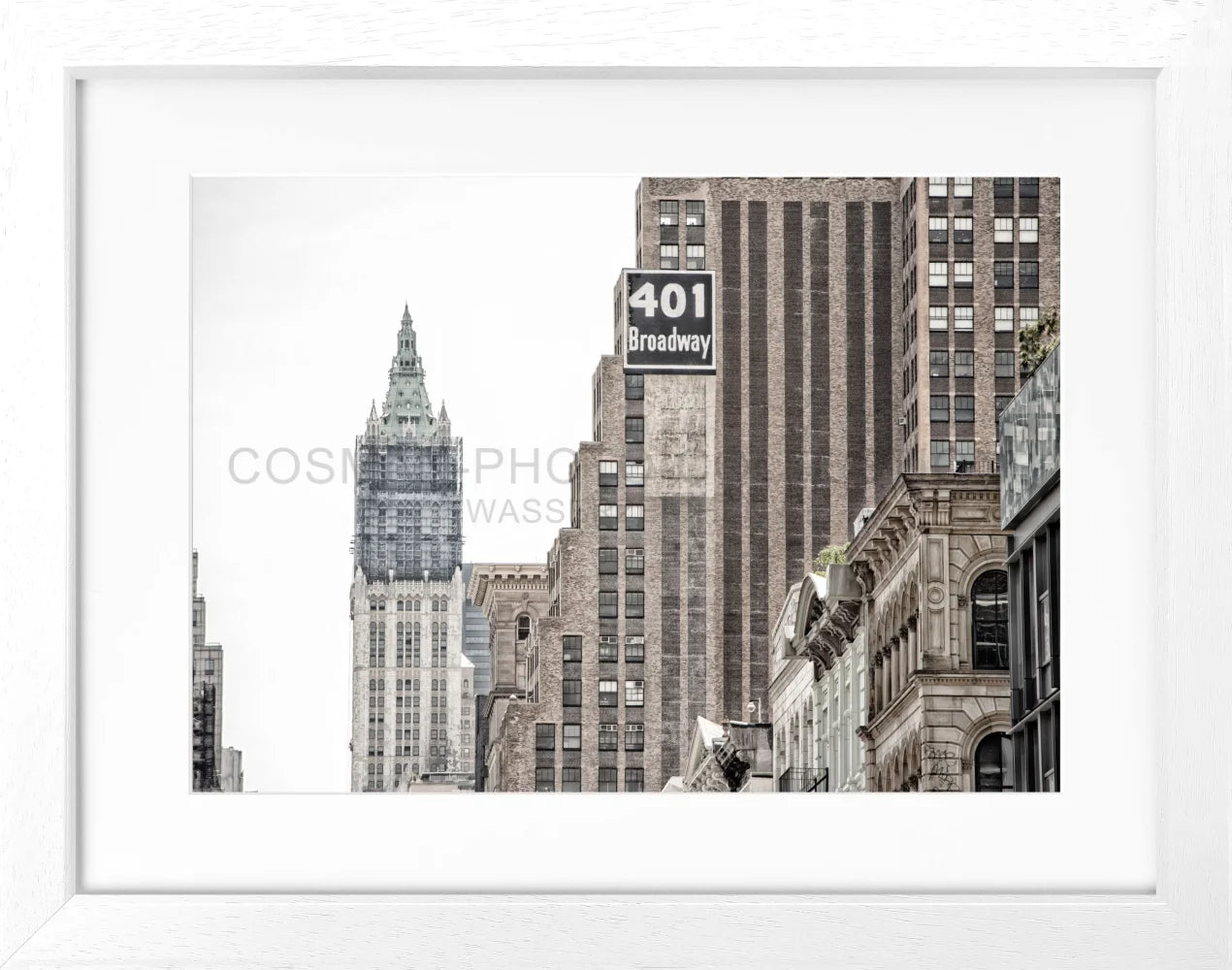 Poster New York ’Woolworth Building’ NY90 - Wandbilder