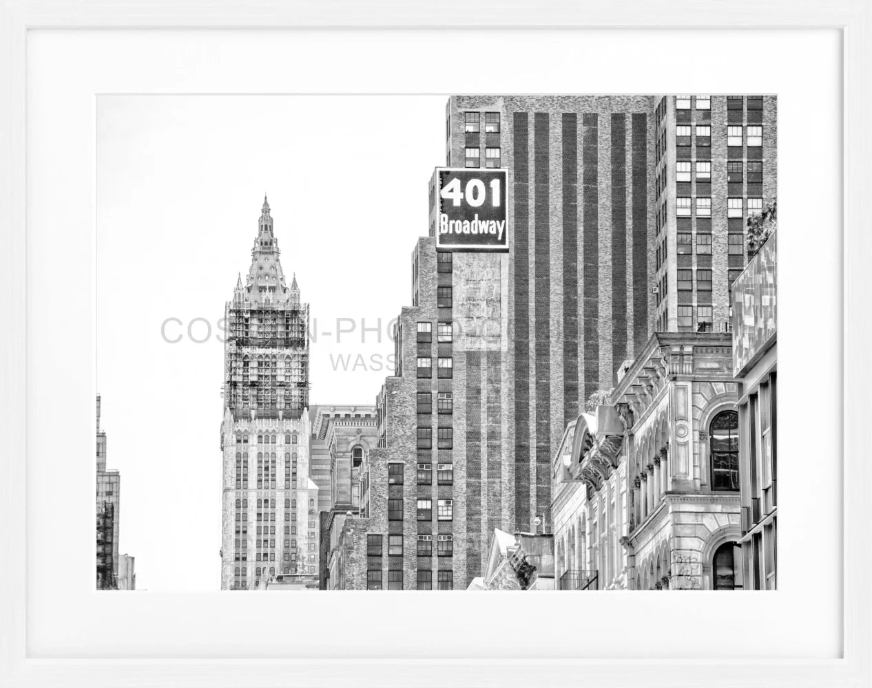 Poster New York ’Woolworth Building’ NY90 - Wandbilder