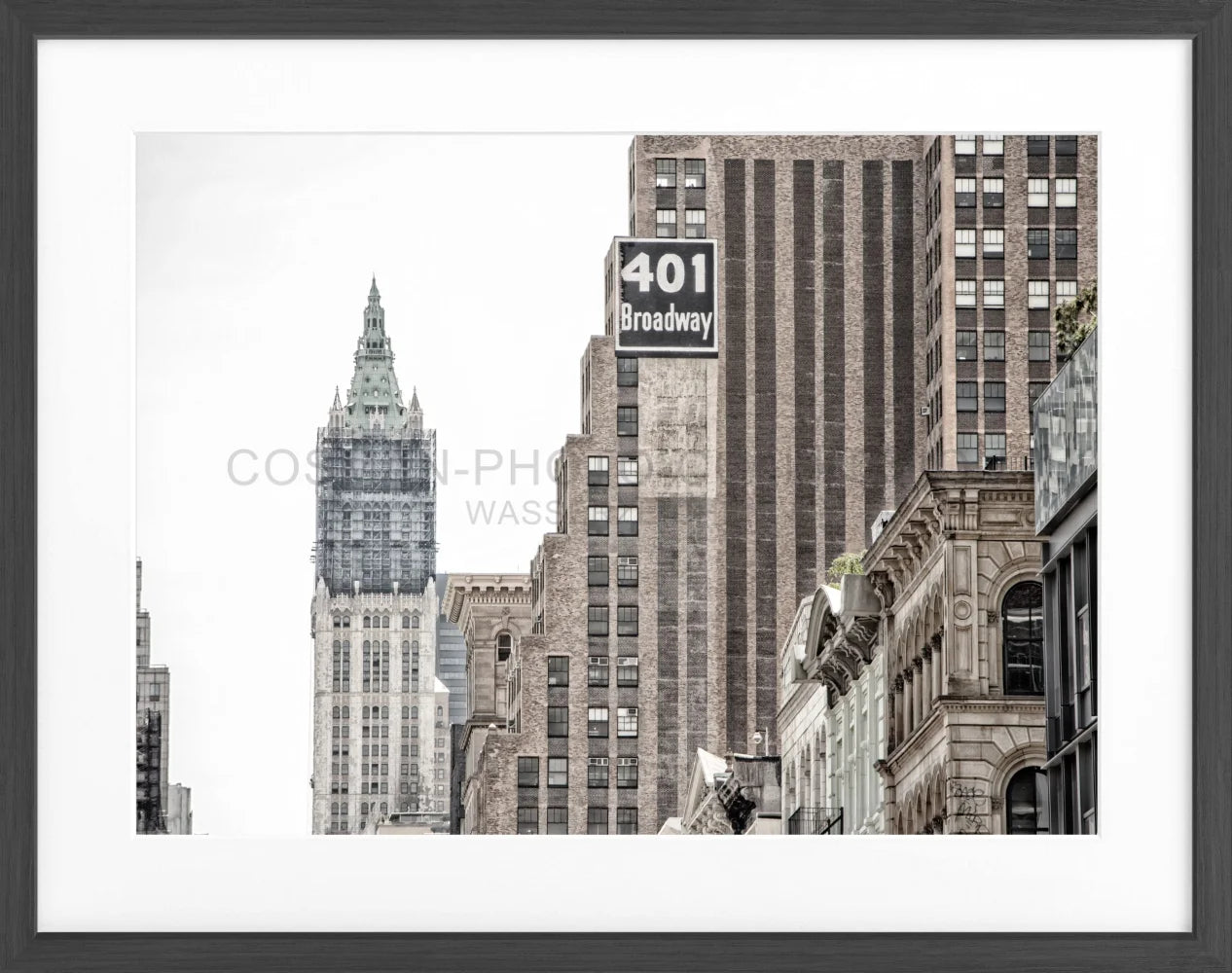 Poster New York ’Woolworth Building’ NY90 - Wandbilder