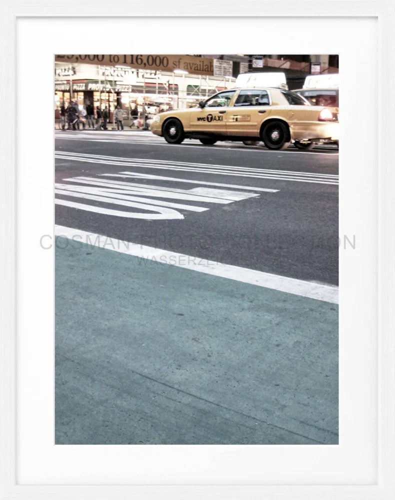 Poster New York ’Yellow Cap’ NY58 - Wandbilder