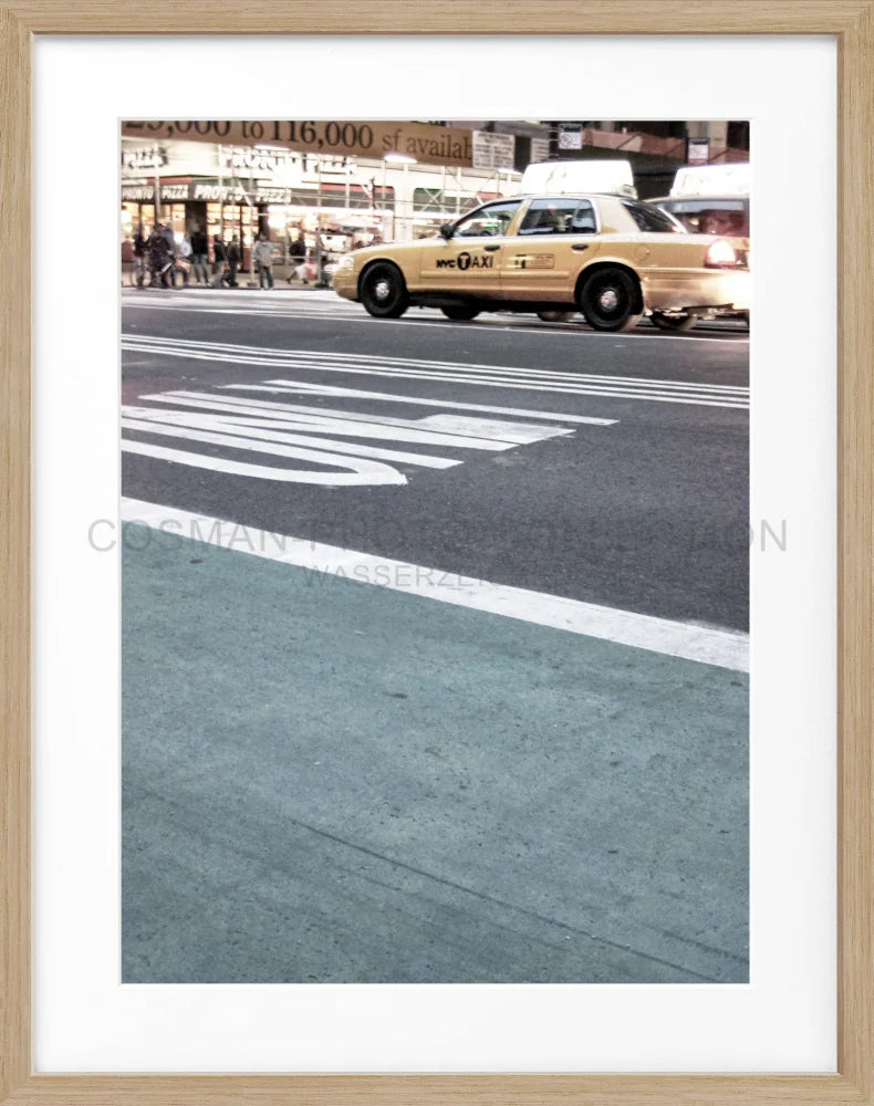 Poster New York ’Yellow Cap’ NY58 - Wandbilder