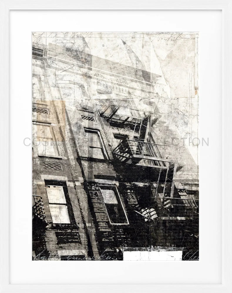 Poster ’NYC Feuertreppe’ GM12 - Wandbilder