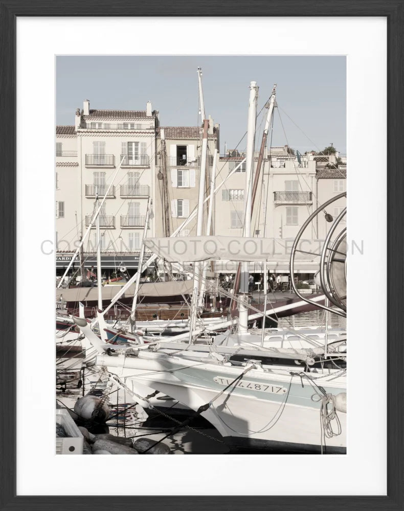 Poster Saint Tropez ’Boot’ ST22 - Wandbilder