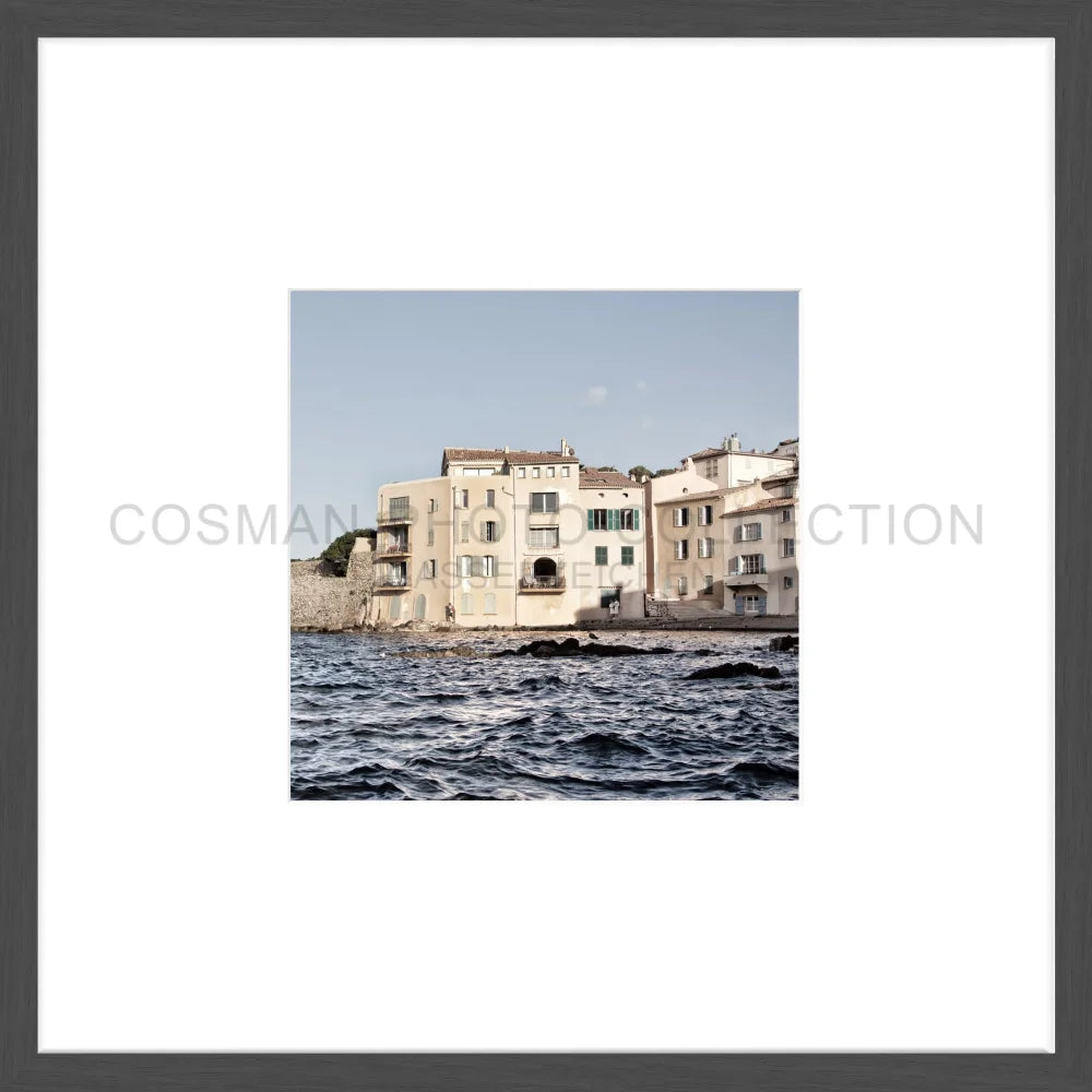 Poster Saint Tropez ST04OB - 43x43cm Objektrahmen