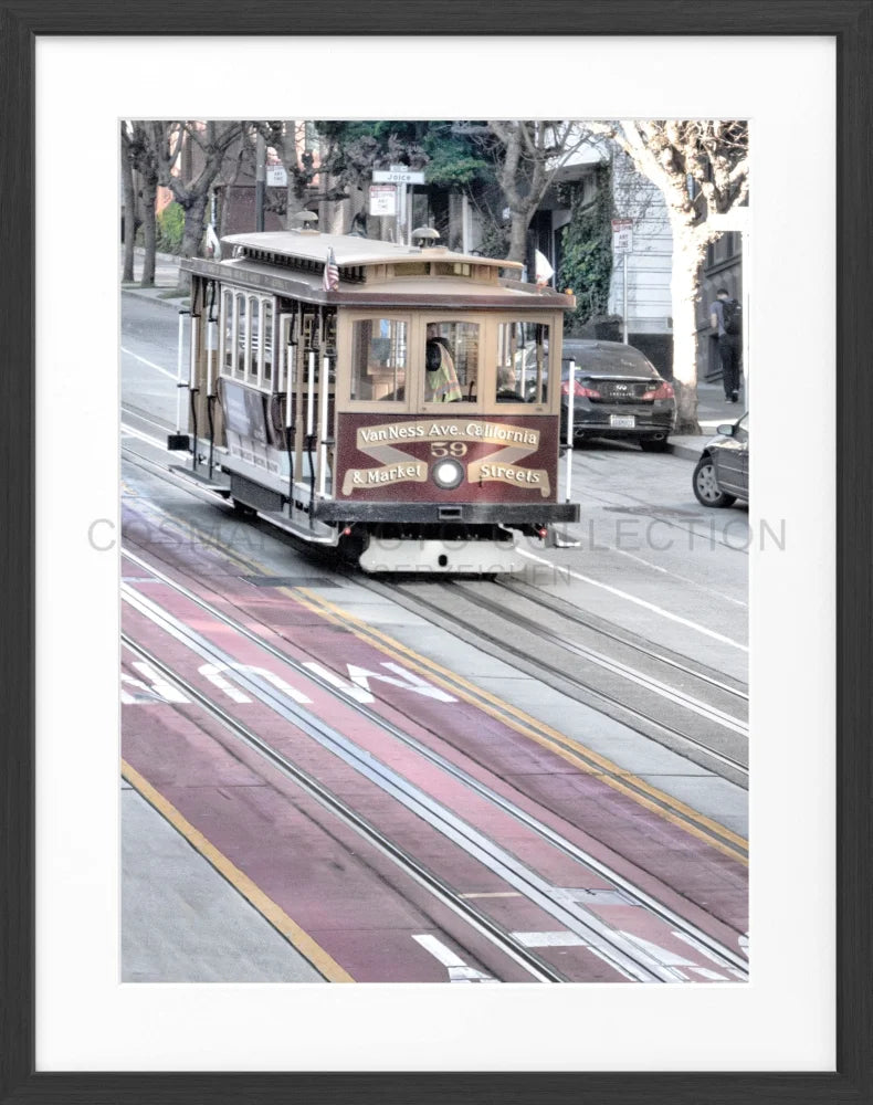 Poster San Francisco ’Cable Cars’ SF04 - Wandbilder