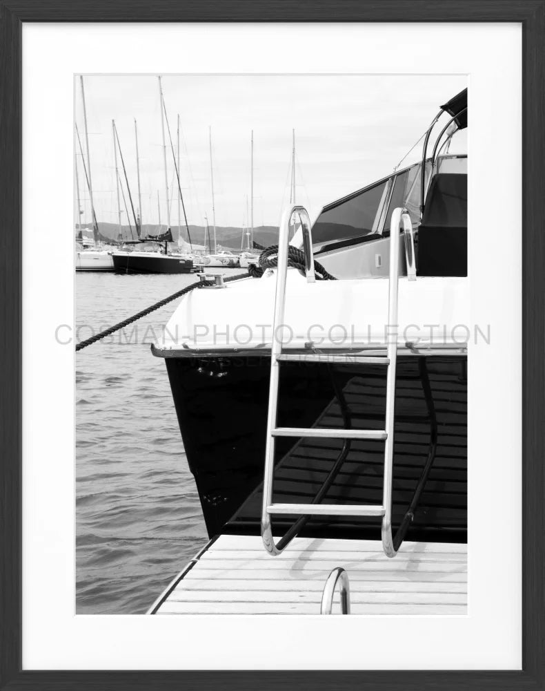 Poster ’Yacht’ Saint Tropez ST30 - Wandbilder