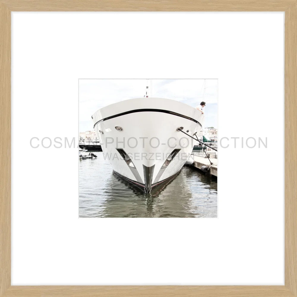 Poster ’Yacht’ Saint Tropez ST35OB - 43x43cm